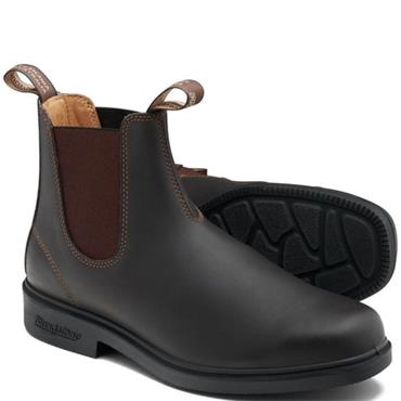 BLUNDSTONE MENS CHELSEA ANKLE BOOT - DARK BROWN